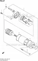 STARTER MOTOR for Suzuki GLADIUS 650 2014