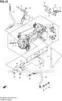 THROTTLE BODY (SFV650AL4 E33) for Suzuki GLADIUS 650 2014