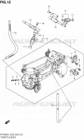 THROTTLE BODY (SFV650L4 E28) for Suzuki GLADIUS 650 2014