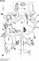 WIRING HARNESS (SFV650AL4 E28) for Suzuki GLADIUS 650 2014