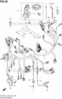 WIRING HARNESS (SFV650L4 E33) for Suzuki GLADIUS 650 2014