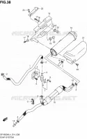 FUEL EVAP SYSTEM for Suzuki GLADIUS 650 2014