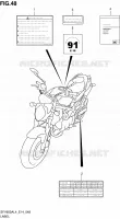 LABEL for Suzuki GLADIUS 650 2014