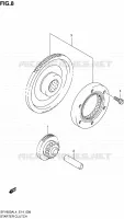 STARTER MOTOR CLUTCH for Suzuki GLADIUS 650 2014