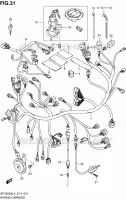 WIRING HARNESS for Suzuki GLADIUS 650 2014