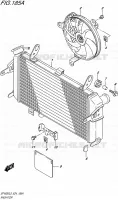 RADIATOR for Suzuki GLADIUS 650 2015