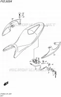 SEAT for Suzuki GLADIUS 650 2015