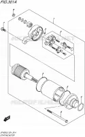 STARTER MOTOR for Suzuki GLADIUS 650 2015