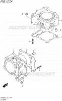 CYLINDER for Suzuki GLADIUS 650 2015