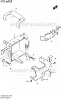 BATTERY BOX   TOOLS for Suzuki TU 250 2015