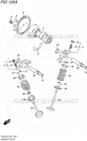 CAMSHAFT   VALVES for Suzuki TU 250 2015
