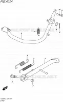 STAND for Suzuki TU 250 2015
