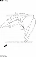BACKREST for Suzuki BURGMAN 200 2015