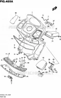 GLOVE BOX for Suzuki BURGMAN 200 2015