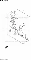 REAR MASTER CYLINDER for Suzuki BURGMAN 200 2015