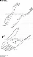 LOWER FAIRING for Suzuki BURGMAN 200 2015