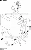 RADIATOR HOSE for Suzuki BURGMAN 200 2015