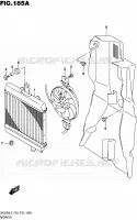 RADIATOR for Suzuki BURGMAN 200 2015
