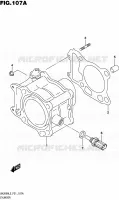 CYLINDER for Suzuki BURGMAN 200 2015