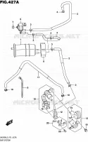 FUEL EVAP SYSTEM for Suzuki BURGMAN 200 2015