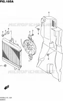 RADIATOR for Suzuki BURGMAN 200 2015