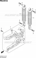 SWINGARM for Suzuki BURGMAN 200 2015