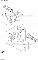 HANDGRIPS   LEVERS  for Suzuki ADDRESS 110 2015