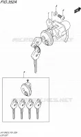 LOCK SET for Suzuki ADDRESS 110 2015