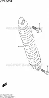 REAR SHOCK ABSORBER for Suzuki ADDRESS 110 2015