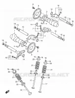 CAMSHAFT   VALVES for Suzuki INTRUDER 125 2007