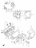 CASING for Suzuki INTRUDER 125 2007