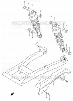 CHAIN GUARD for Suzuki INTRUDER 125 2007