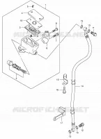FRONT MASTER CYLINDER for Suzuki INTRUDER 125 2007