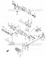 GEAR SHIFTING ASSY for Suzuki INTRUDER 125 2007