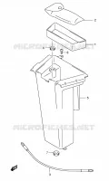 LUGGAGE BOX for Suzuki INTRUDER 125 2007