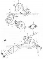 OIL PUMP   FUEL PUMP for Suzuki INTRUDER 125 2007
