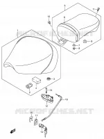 SEAT for Suzuki INTRUDER 125 2007