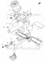 SPEEDOMETER for Suzuki INTRUDER 125 2007