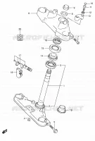 STEERING STEM for Suzuki INTRUDER 125 2007