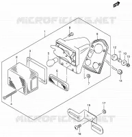 TAIL LIGHT ASSY for Suzuki INTRUDER 125 2007