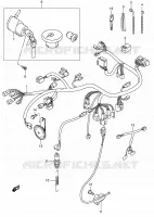 WIRING HARNESS for Suzuki INTRUDER 125 2007
