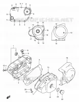CASING for Suzuki INTRUDER 125 2000