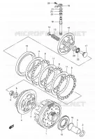 CLUTCH for Suzuki INTRUDER 125 2000