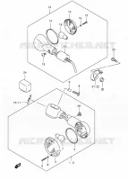INDICATORS for Suzuki INTRUDER 125 2000