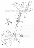 STEERING STEM (MODELE Y/K1) for Suzuki INTRUDER 125 2000