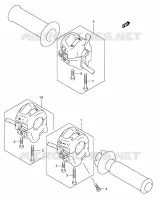 SWITCHES for Suzuki INTRUDER 125 2000