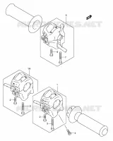 SWITCHES for Suzuki INTRUDER 125 2000