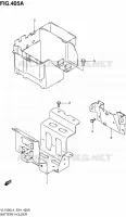 BATTERY BOX   TOOLS for Suzuki INTRUDER 1500 2014