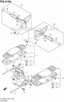 FOOTREST for Suzuki INTRUDER 1500 2014