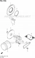 OIL PUMP for Suzuki INTRUDER 1500 2014